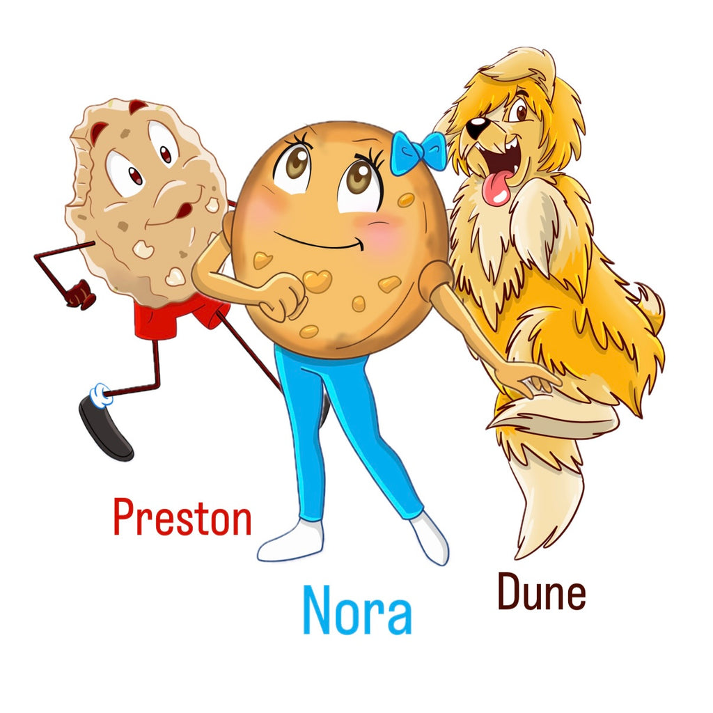 The Adventure Trio (Nora, Preston, Dune) – Coloring Bundle 🍪🐾
