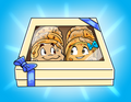 Book and Cookie Box